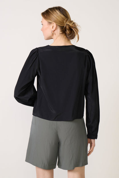 Eva Lace Front Blouse