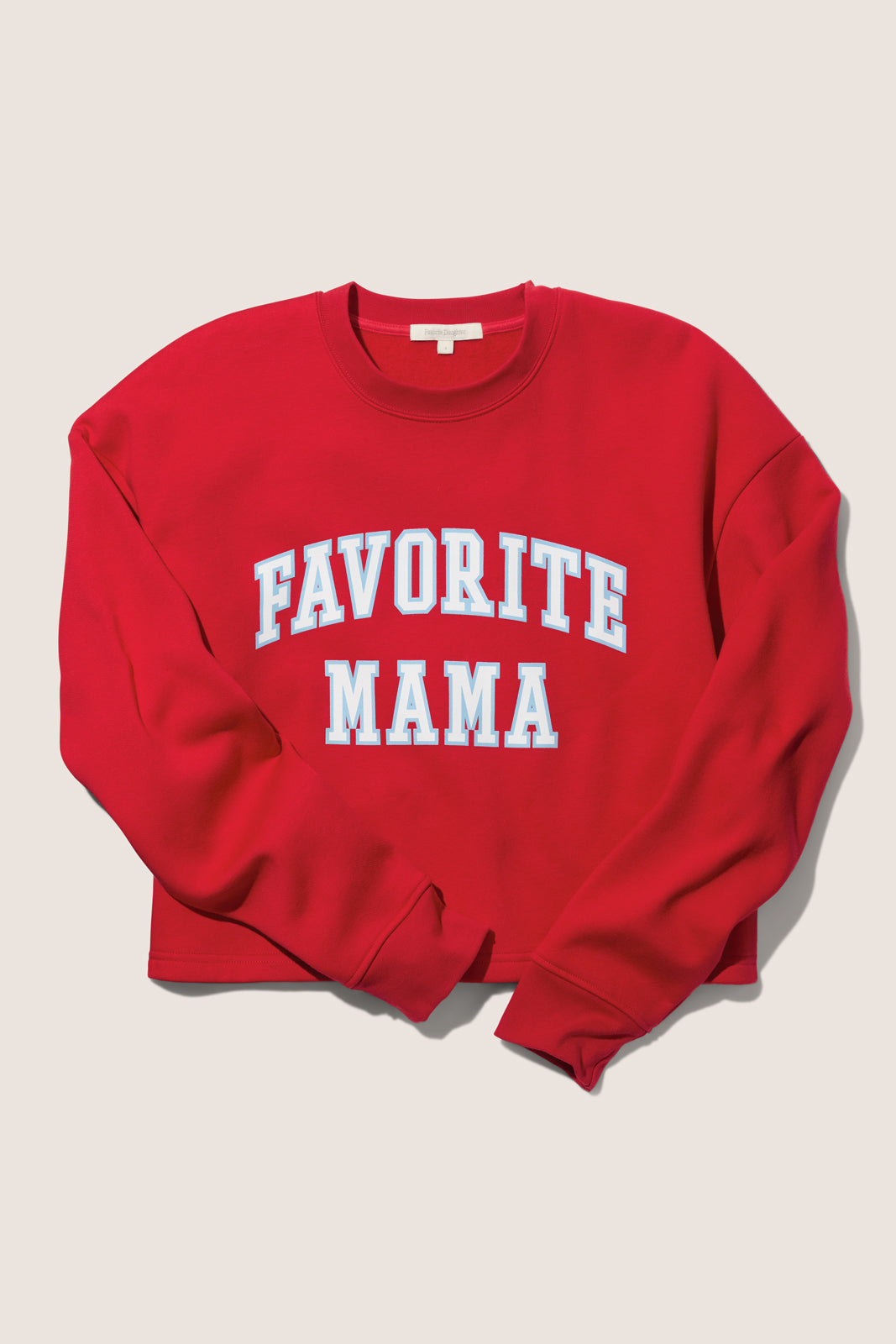 Cropped Favorite Mama Sweatshirt