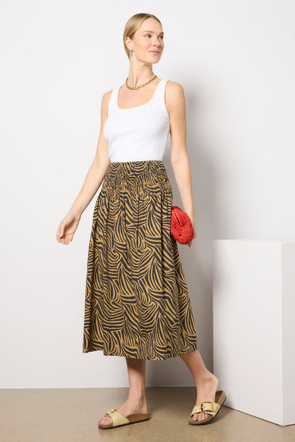 Alessa Printed Skirt