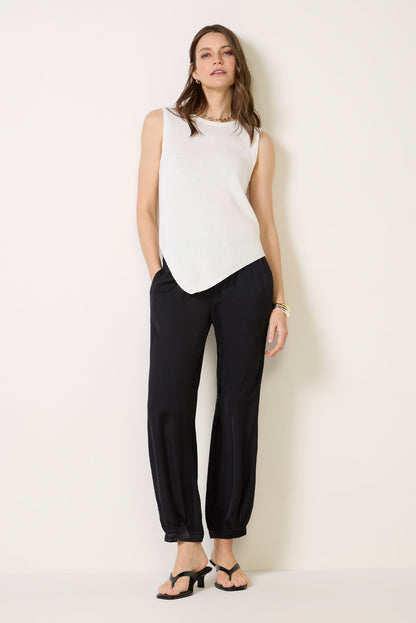 Demi Sleeveless Asymmetrical Sweater