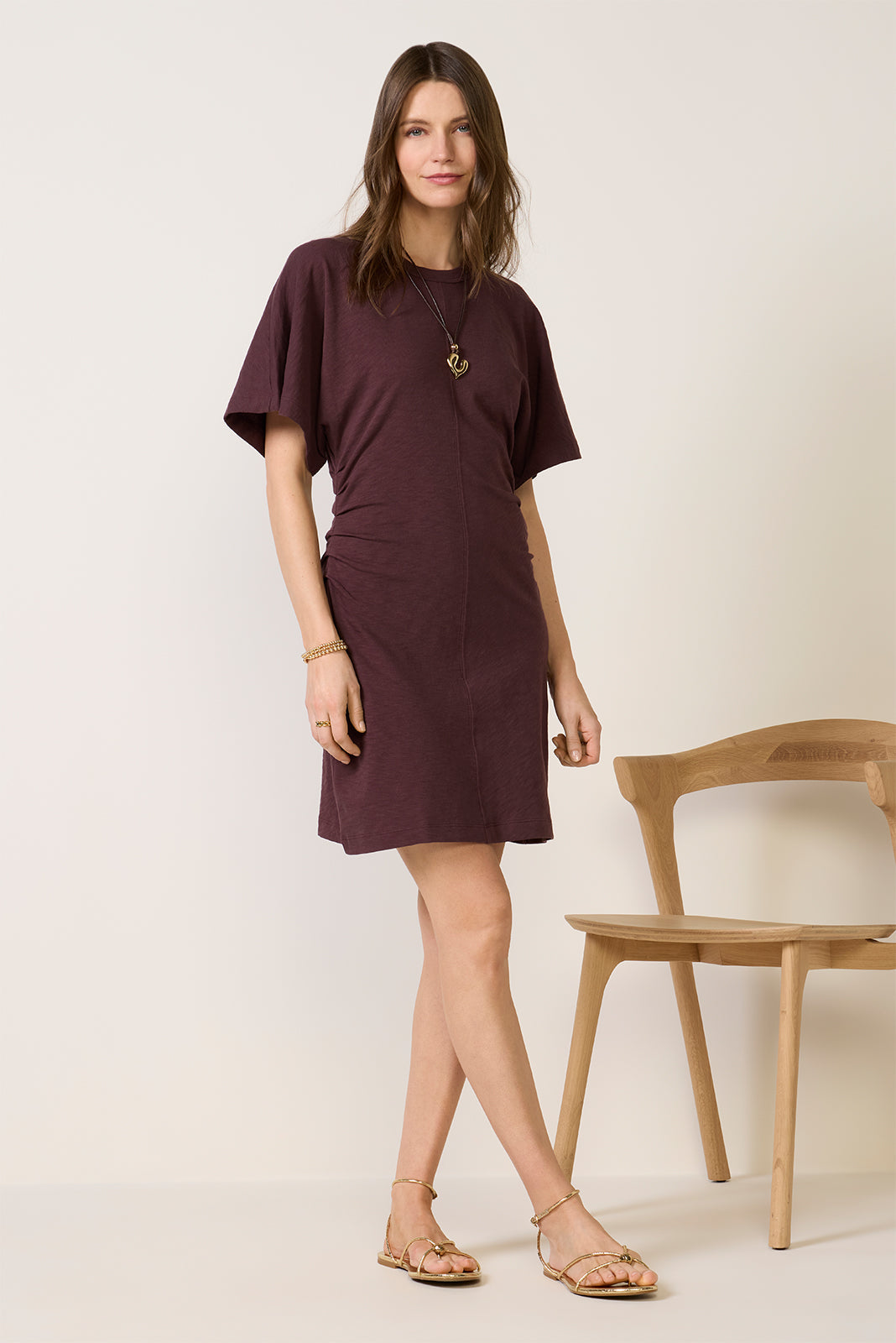 Cam Ruched Mini Dress