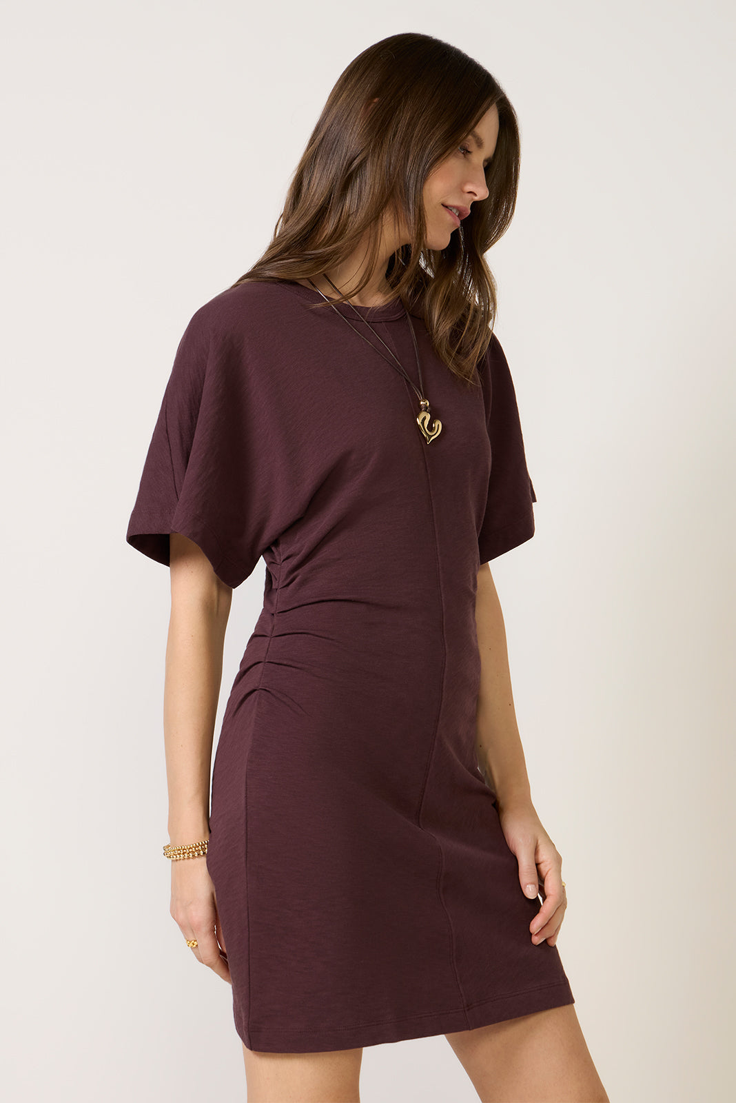 Cam Ruched Mini Dress