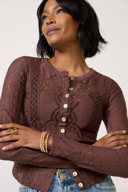 Jae Knit Long Sleeve Top