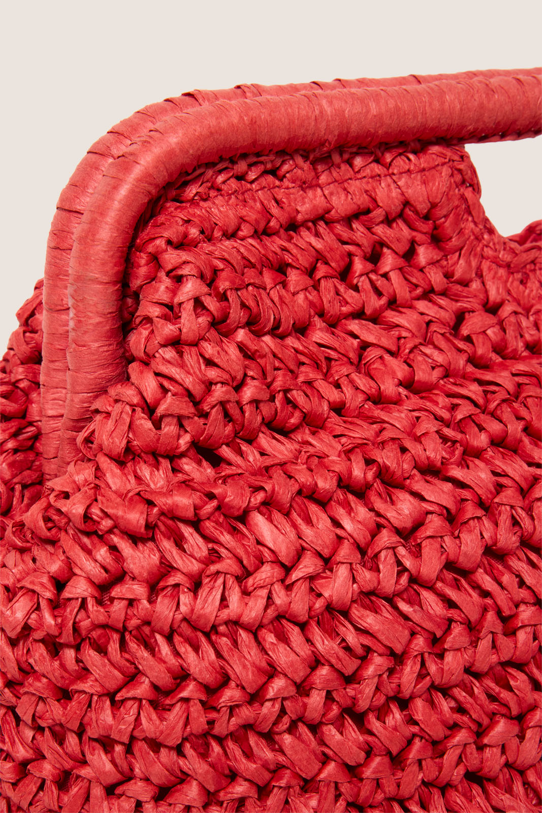 Beckett Raffia Clutch