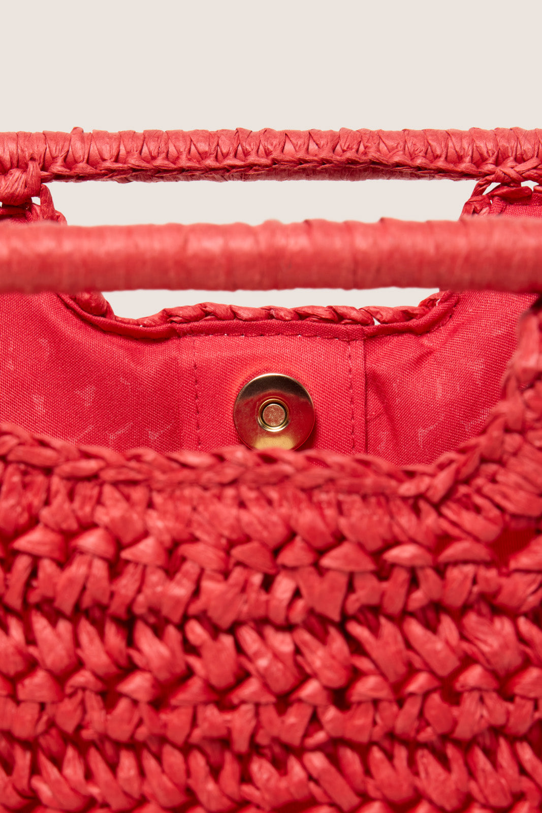 Beckett Raffia Clutch