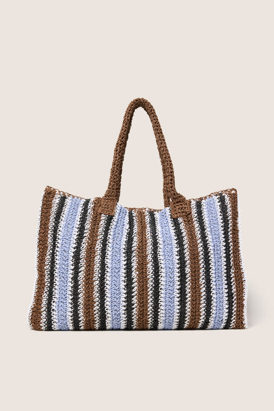 Brandi Raffia Tote