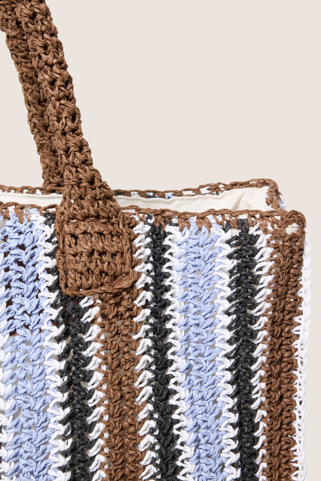 Brandi Raffia Tote