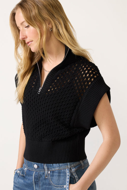 Gaines Half Zip Knit