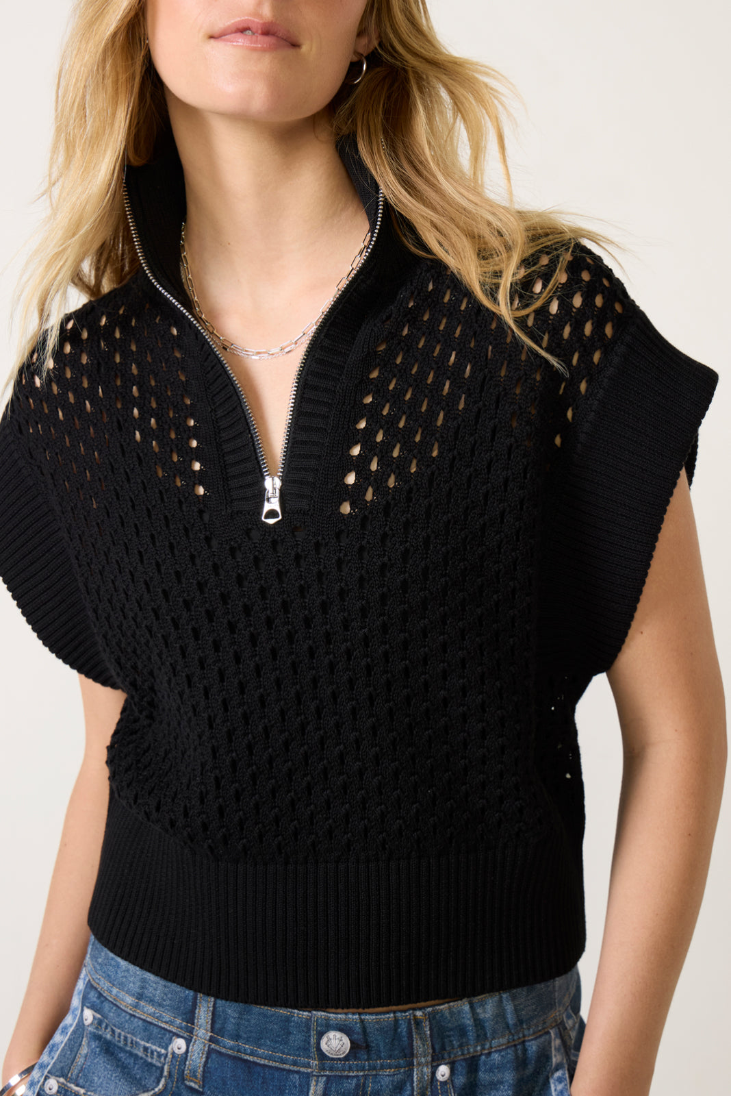 Gaines Half Zip Knit