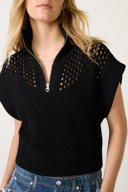 Gaines Half Zip Knit