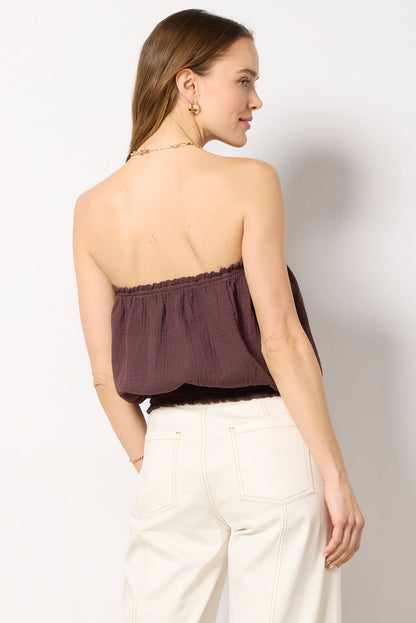 Gauze Tube Top