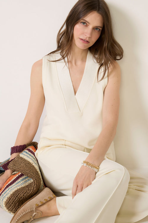 Freida V Neck Tank