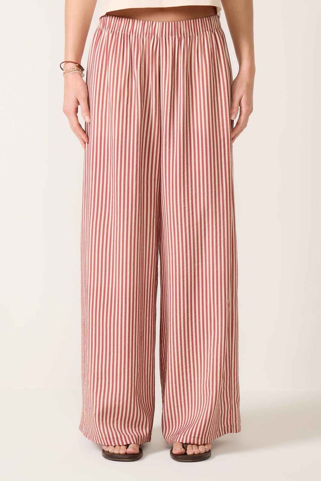 Anya Stripe Pull On Pant