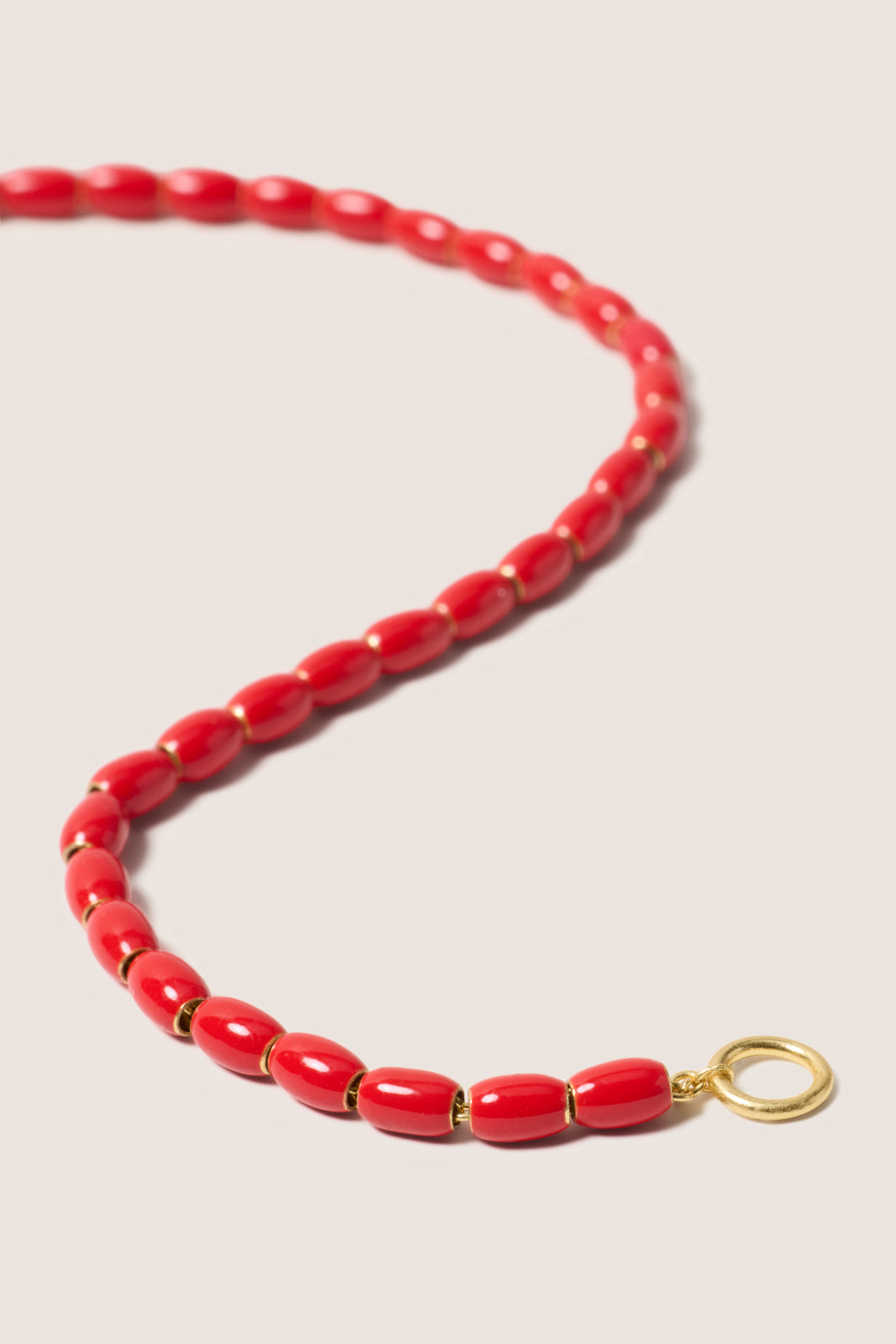 Enamel Barrel Chain Bracelet