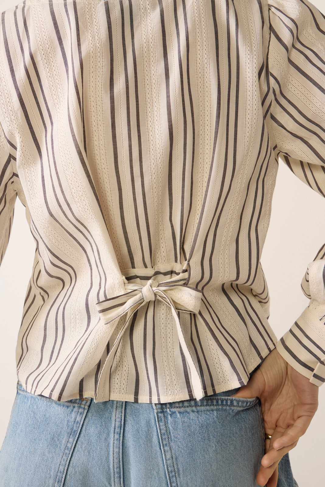 Bailey Button Stripe Blouse