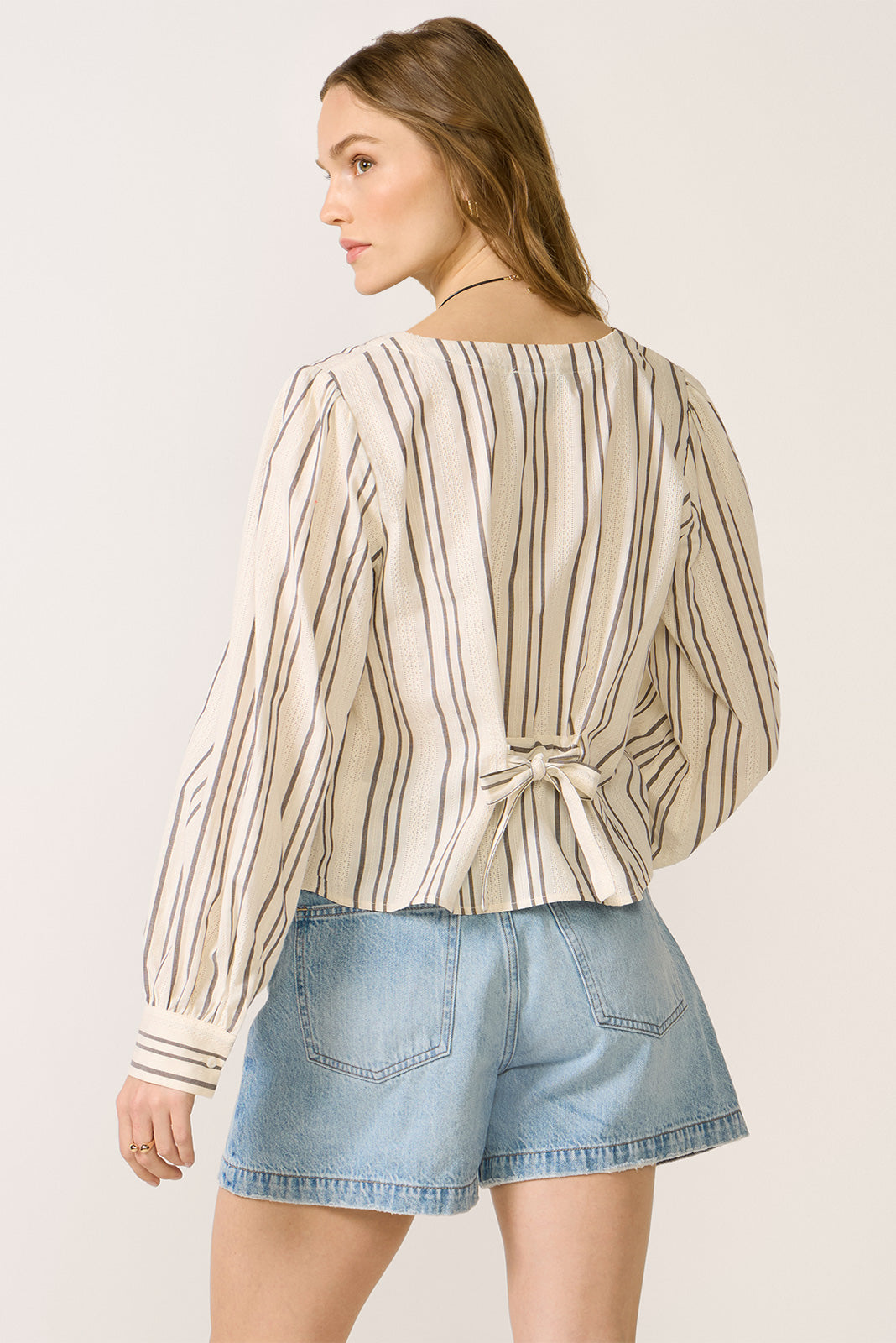 Bailey Button Stripe Blouse