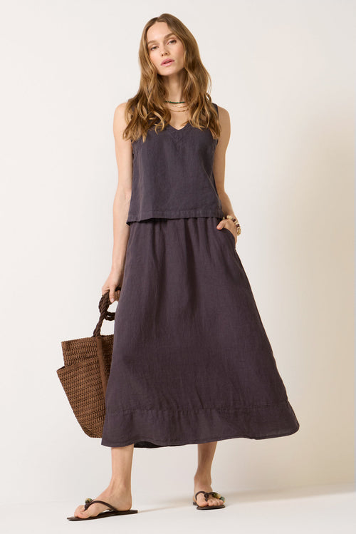 Calla Linen Skirt