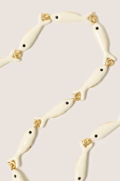Enamel Sardine Necklace