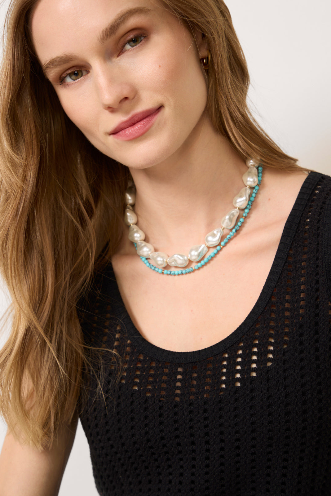 Ainsley Crochet Mesh Tank