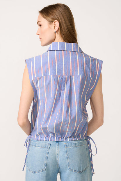 Gwen Side Tie Popover Top