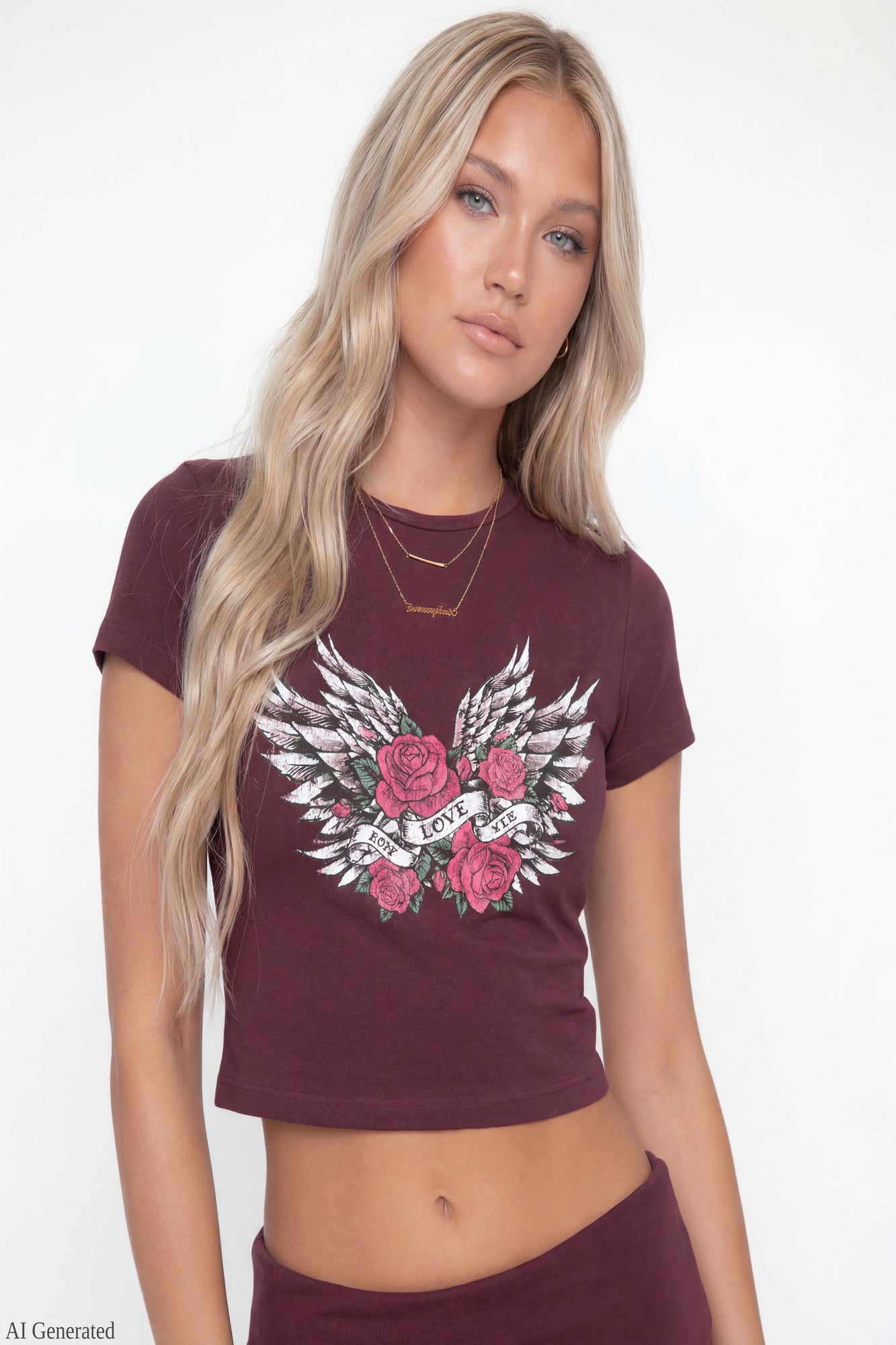 Graphic Baby Tee & Flare Legging Set