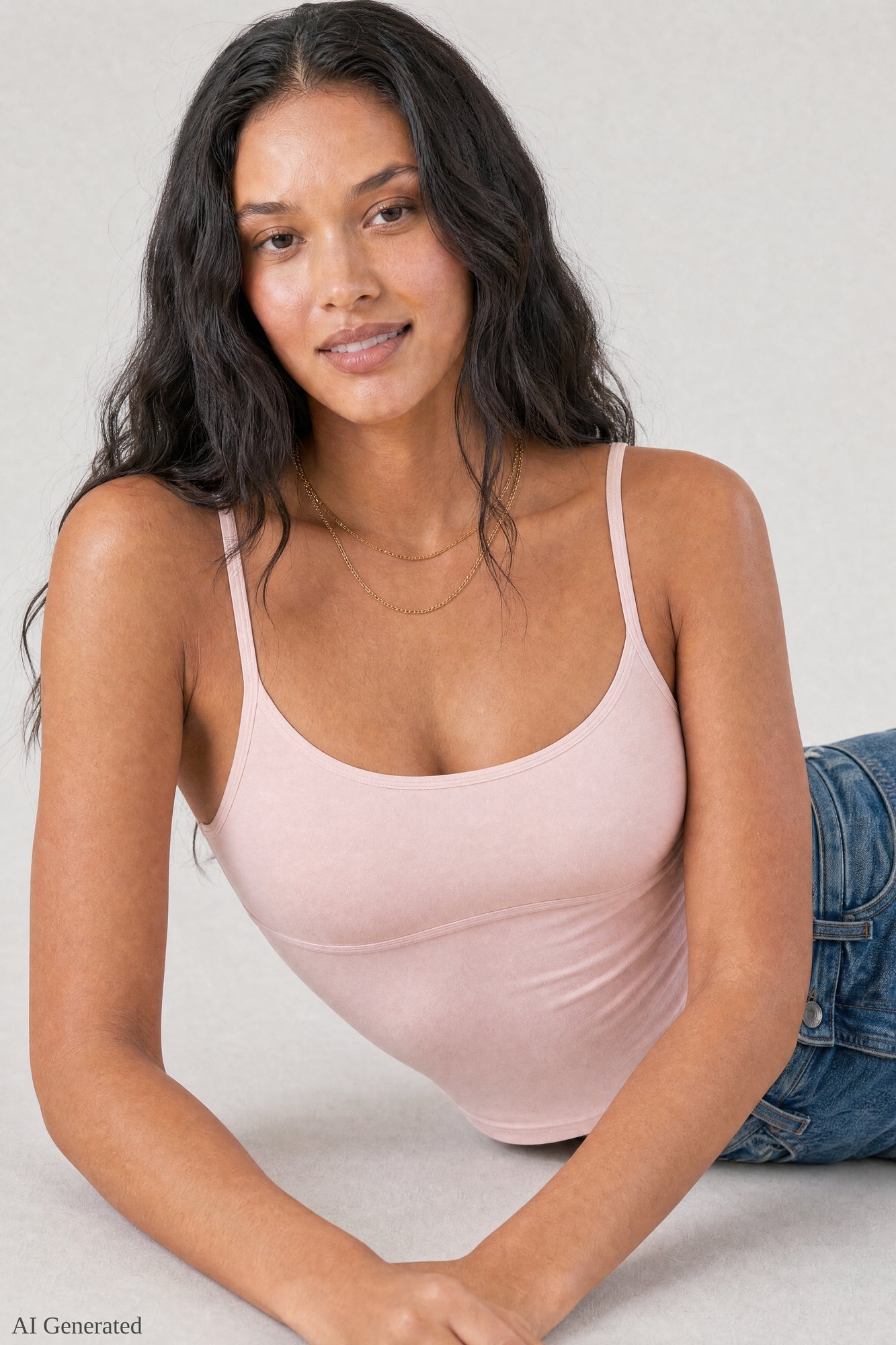 Braless Scoop Neck Cami