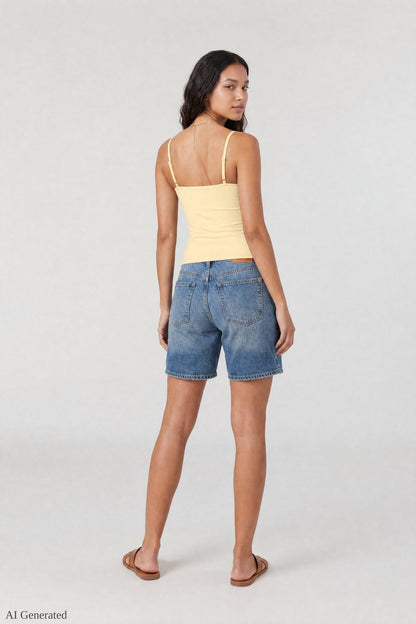 Braless Scoop Neck Cami