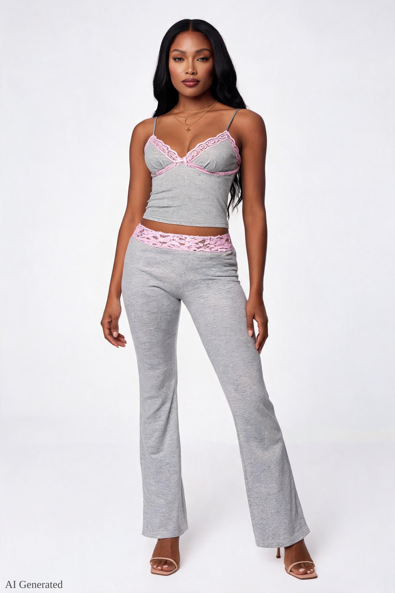 Soft Lace Trim Cami