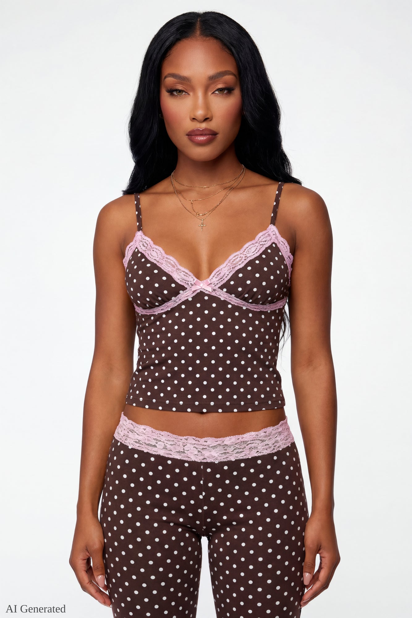 Soft Lace Trim Cami