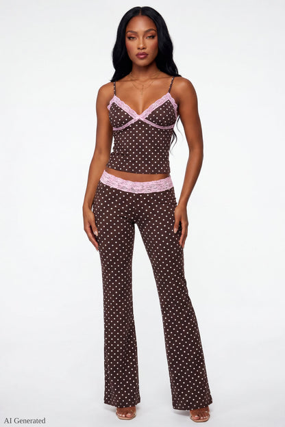 Soft Lace Trim Cami