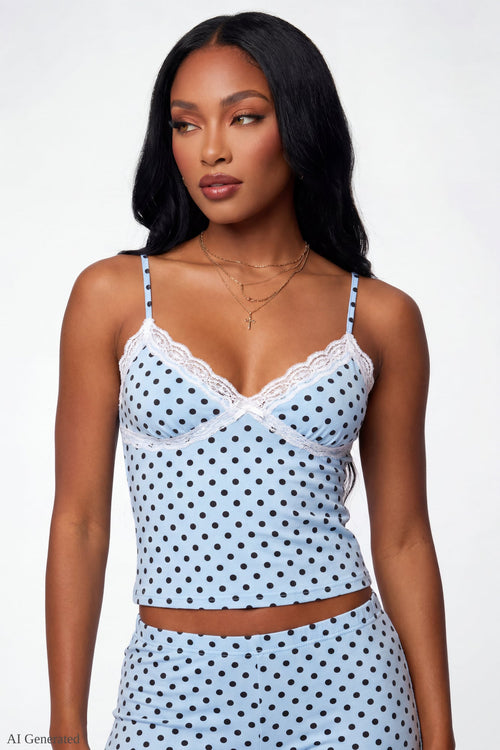 Soft Lace Trim Cami