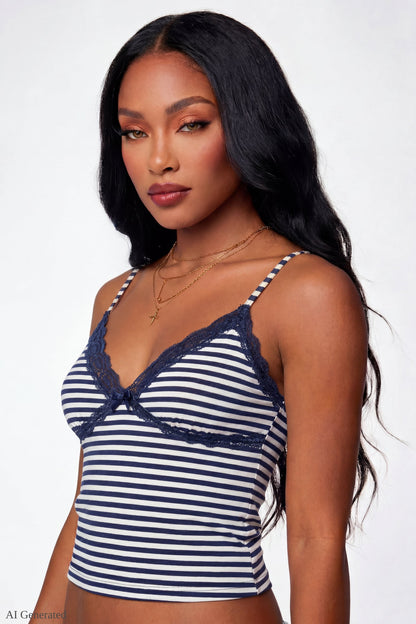 Soft Lace Trim Cami