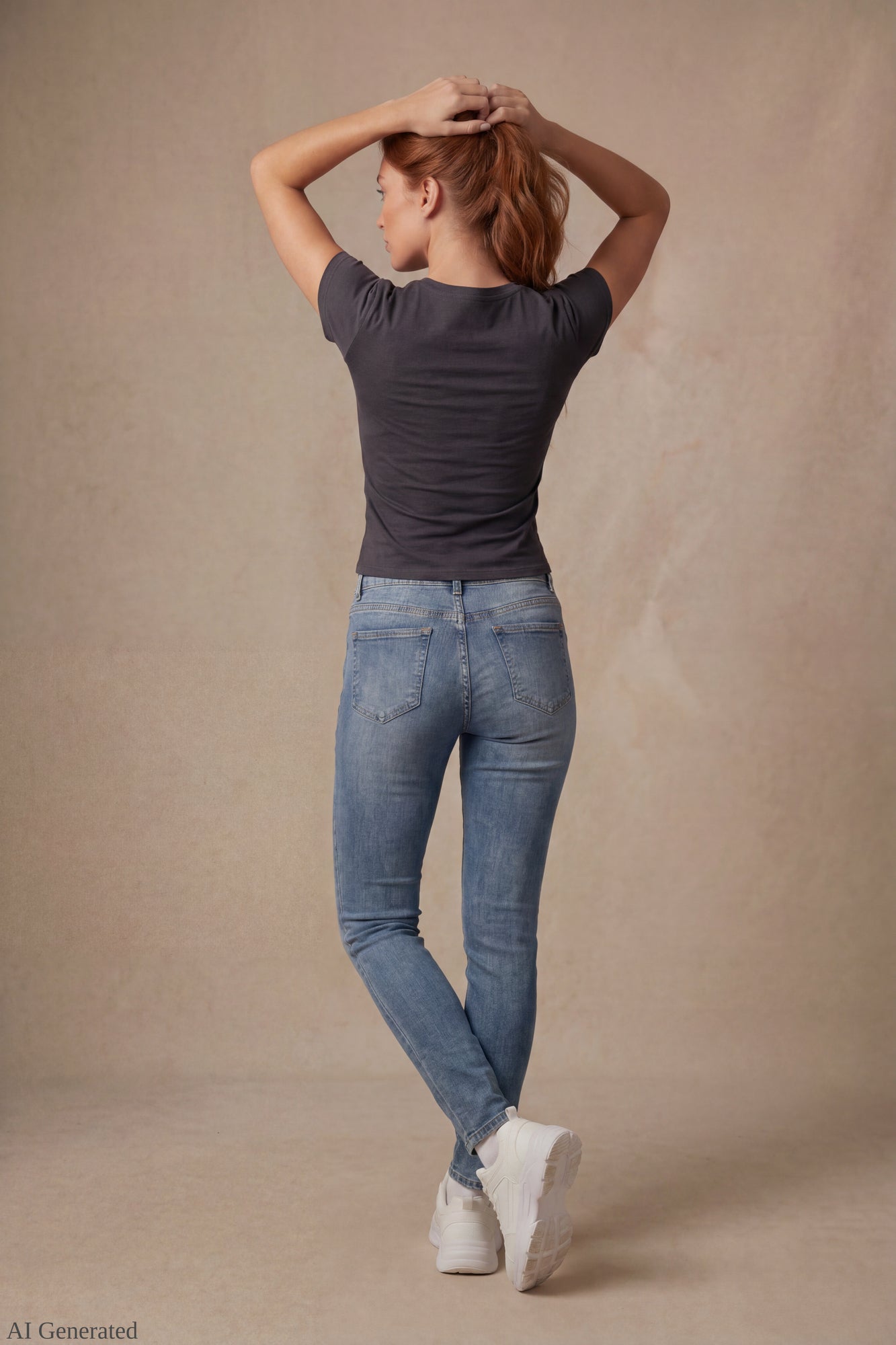 Graphic V-Neck T-Shirt