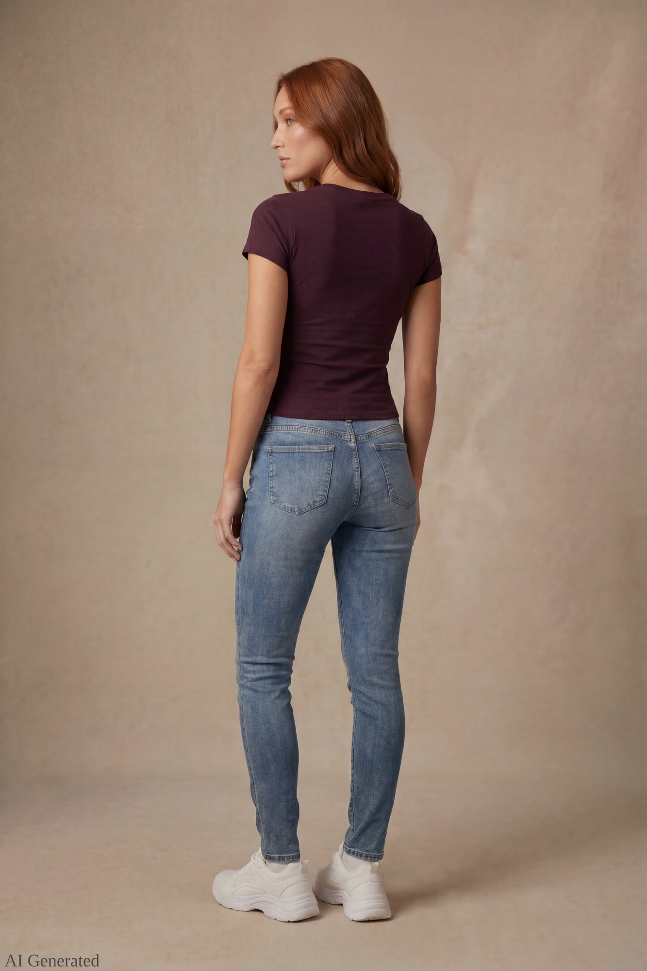 Graphic V-Neck T-Shirt