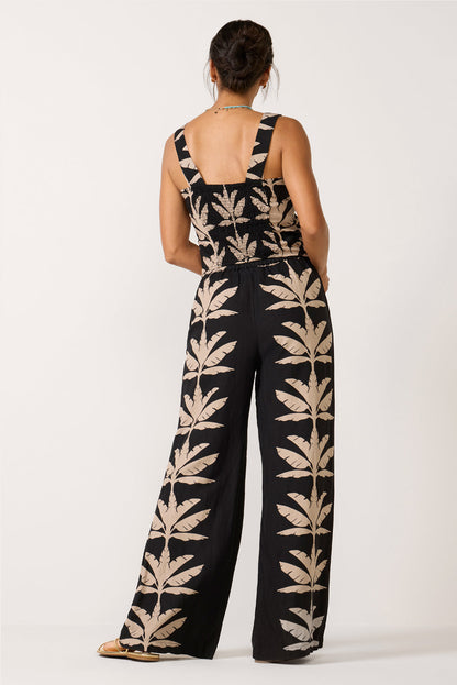 Dani Wide Leg Linen Pant