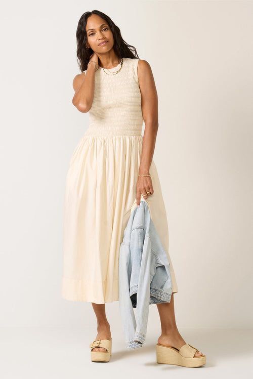 Gladys Smocked Bodice Dress