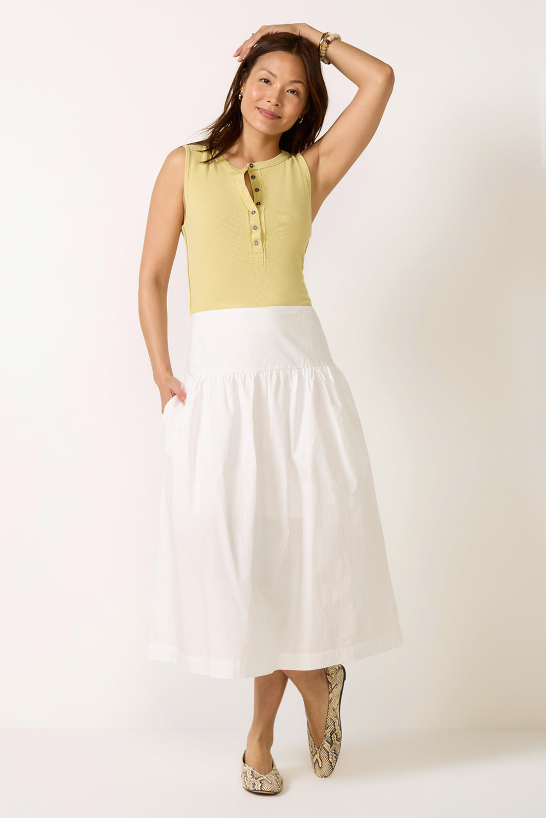 Free Time Poplin Skirt