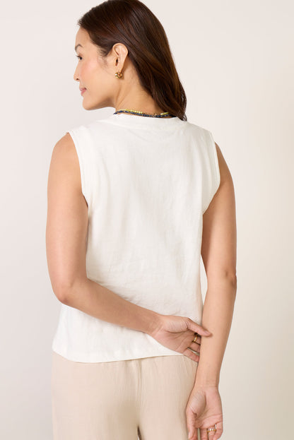 Ayla Linen Tank