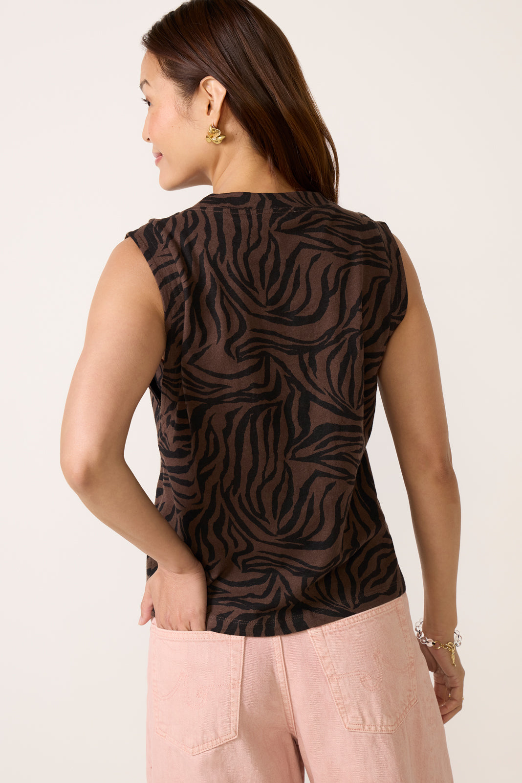 Ayla Linen Tank