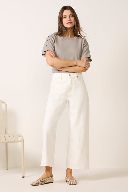 Ada Button Tee