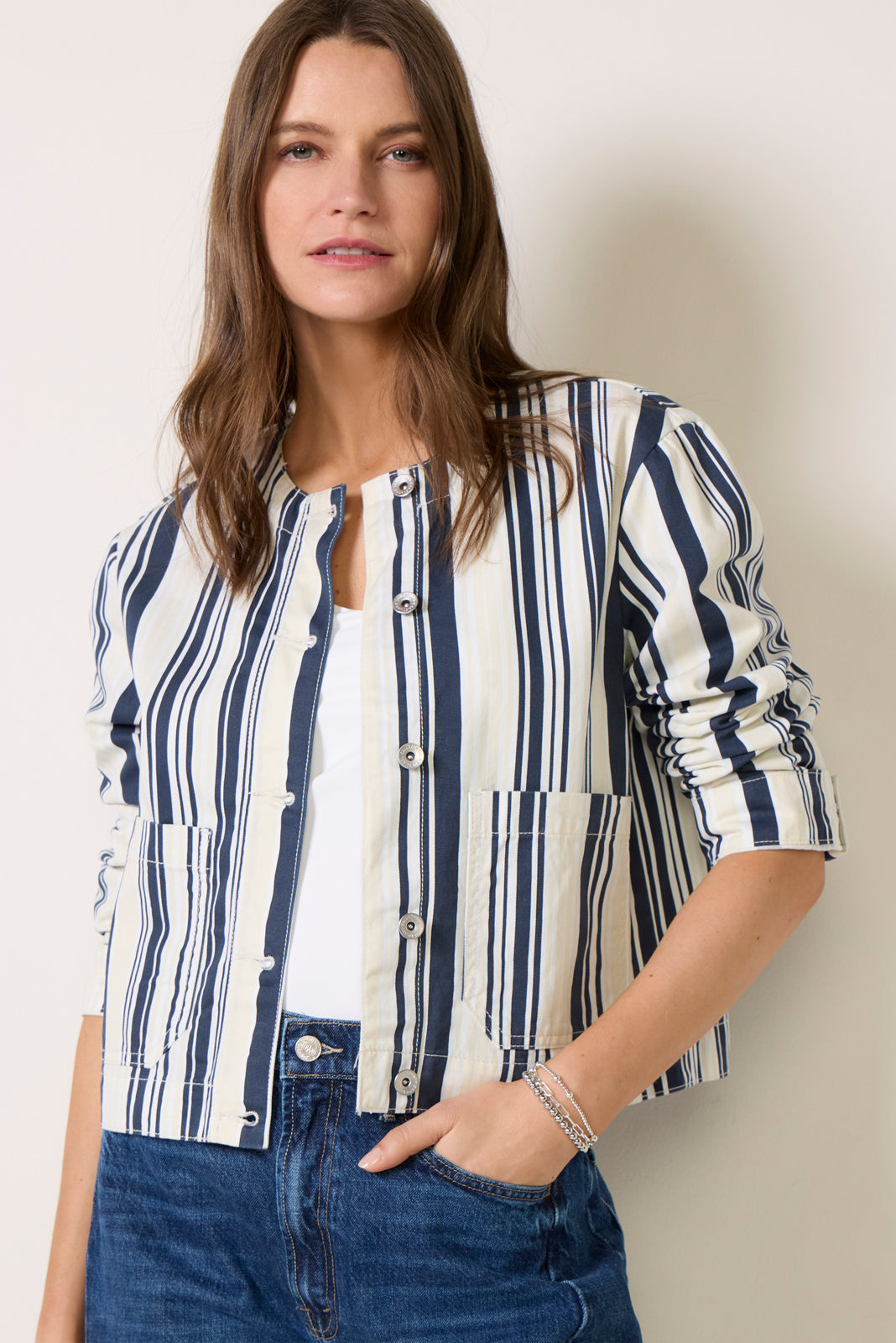 Atlas Stripe Jacket