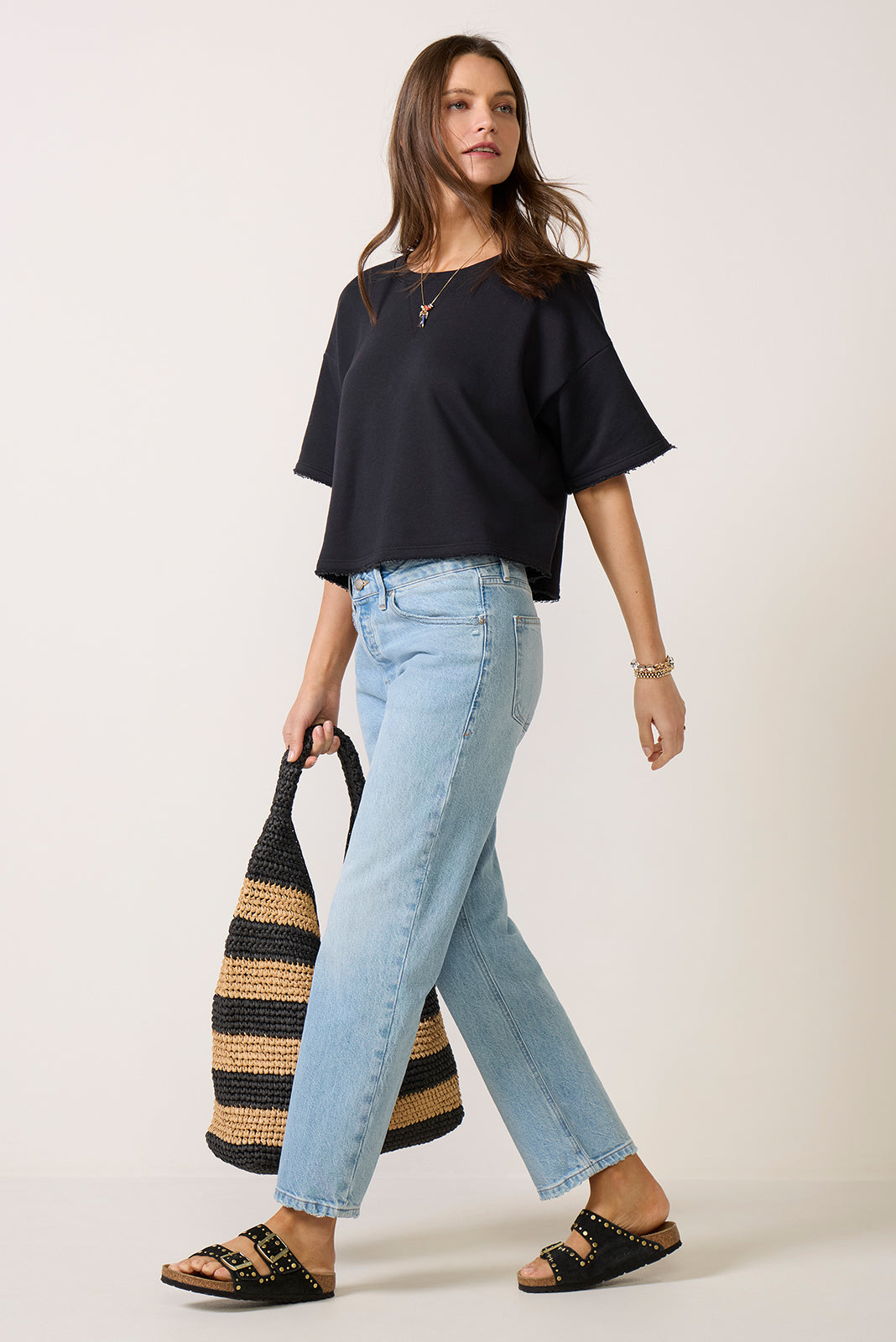 Ellice Cropped Sweatshirt