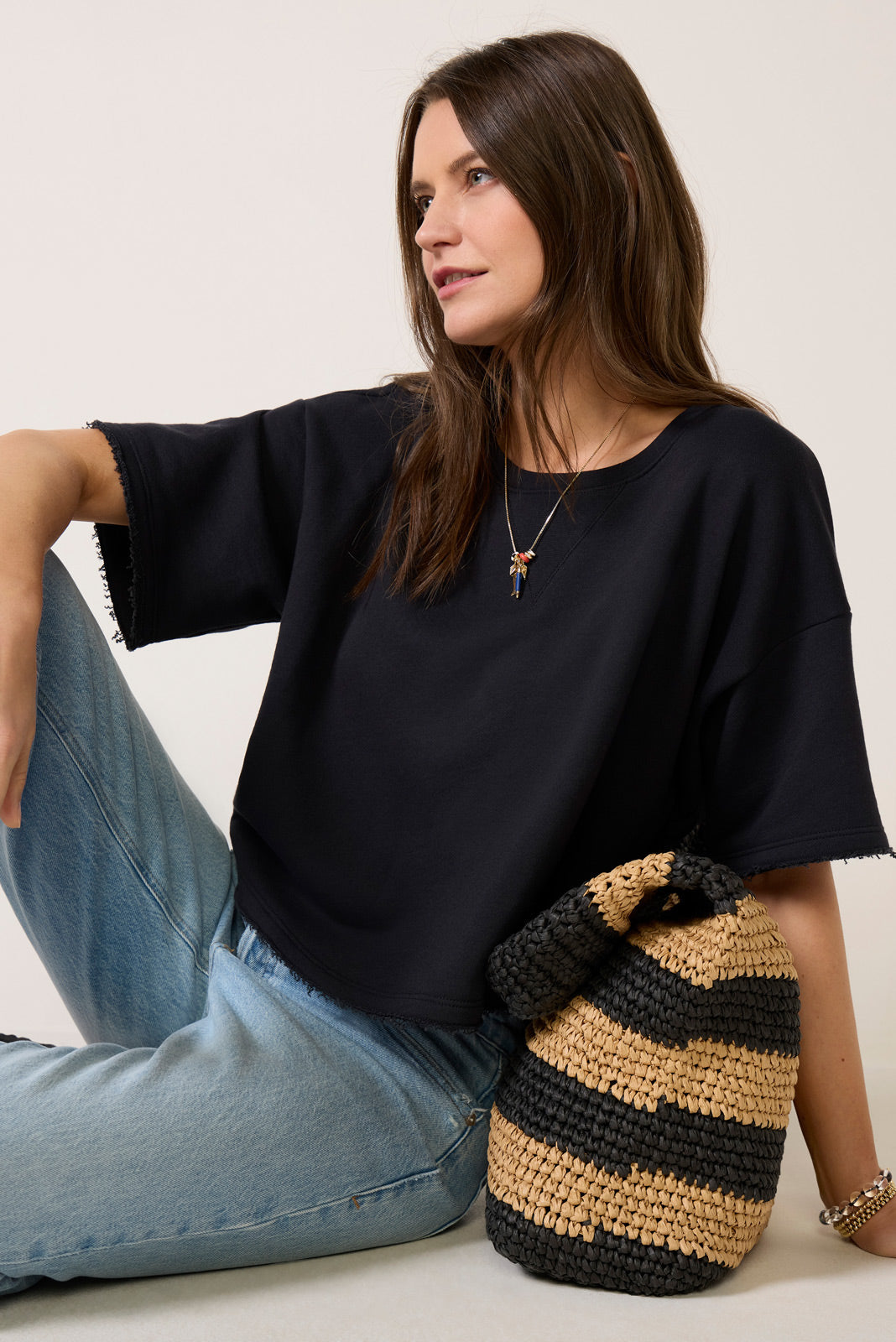 Ellice Cropped Sweatshirt