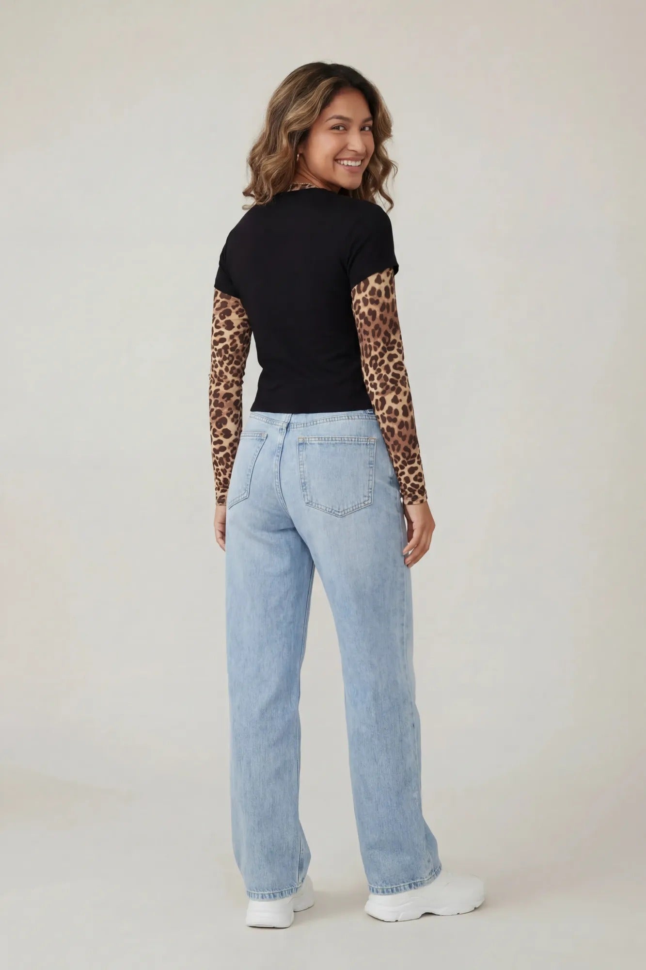 Double Sleeve Graphic T-Shirt