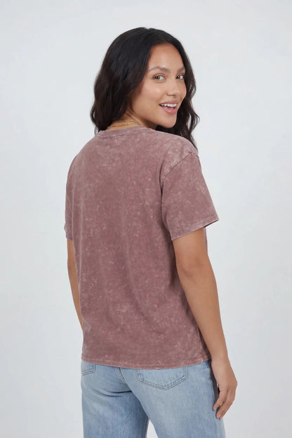 Washed Graphic Boyfriend T-Shirt
