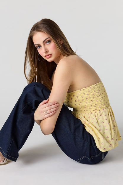 Smocked Tube Top