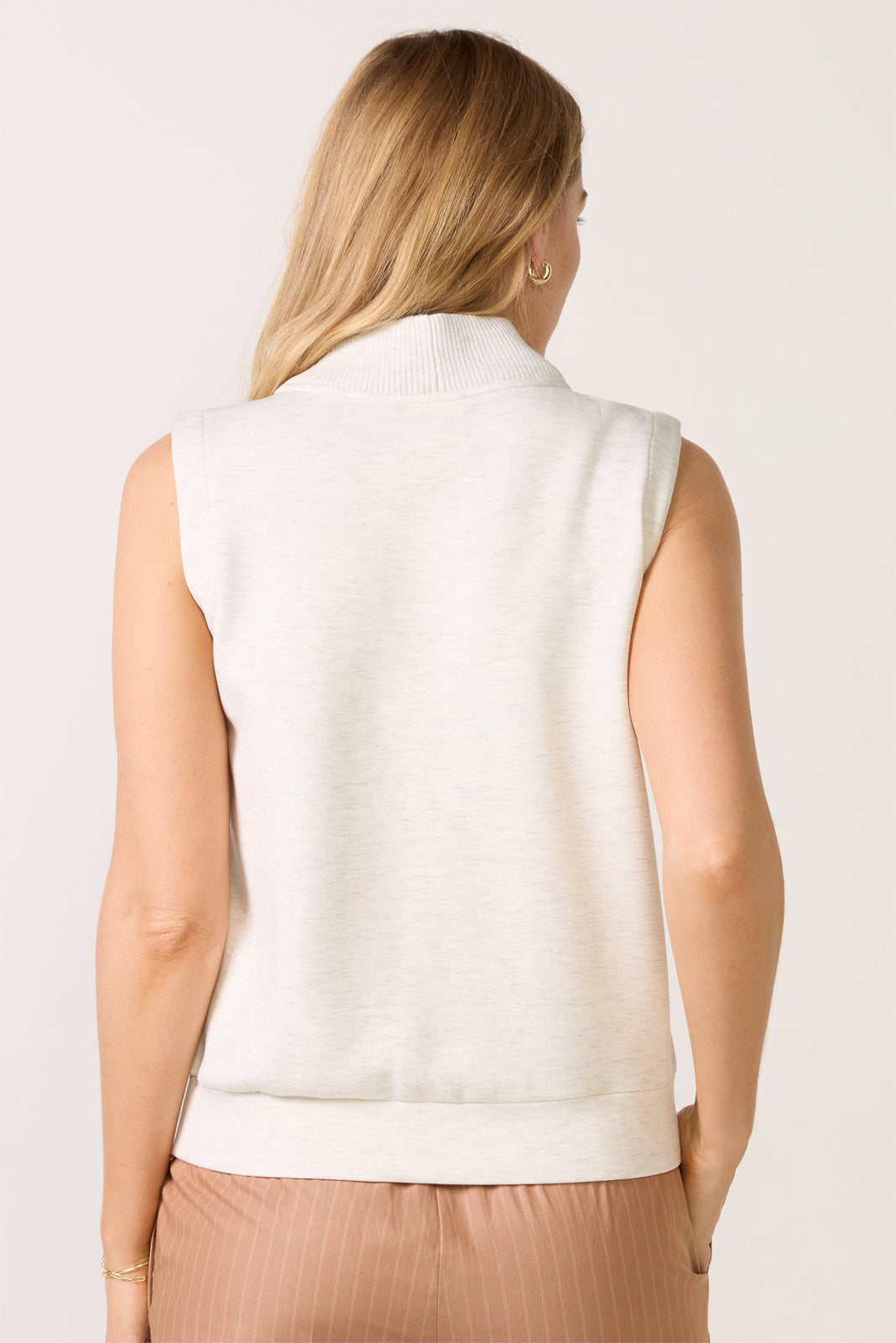 Beau Sleeveless Sweatshirt