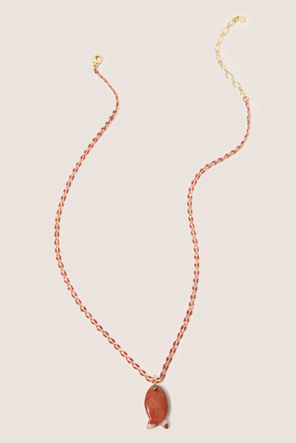 Ana Painted Chain Necklace