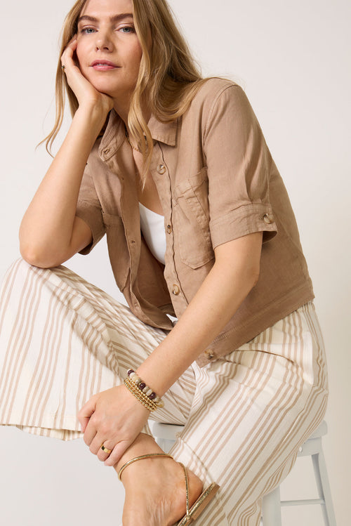 Finly Linen Jacket
