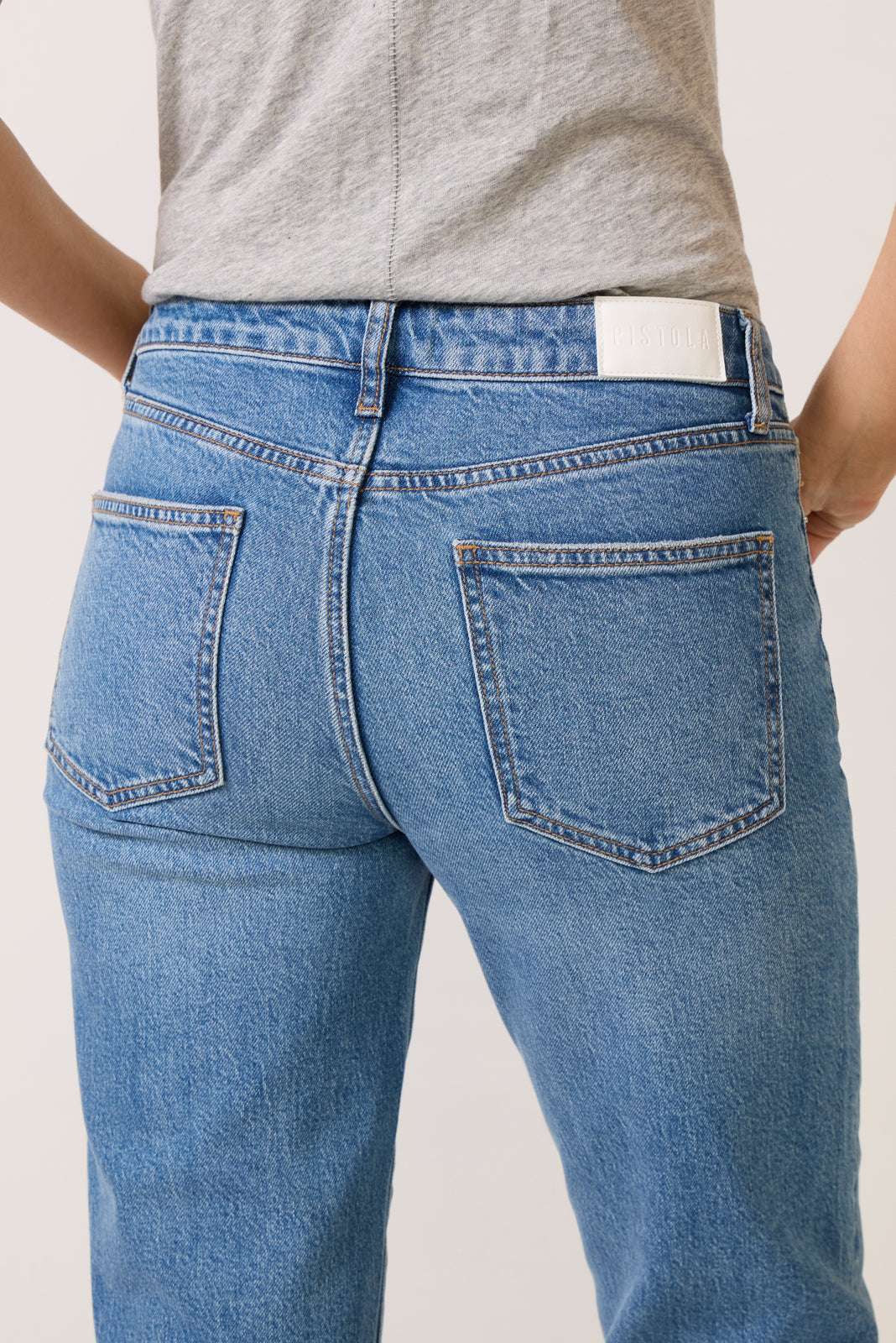 Aleks Crop Straight Jean